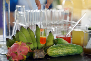 The experiment of extracting DNA from fruits and vegetables serves as a blueprint for everything in living cells, serving to tell the organism what it should look like and how it works.