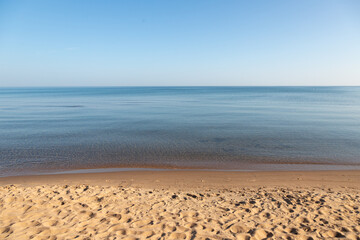 Beach with still water, Lake Superior