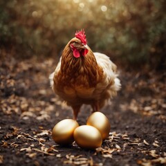 gallina dalle uova d'oro - 644538273