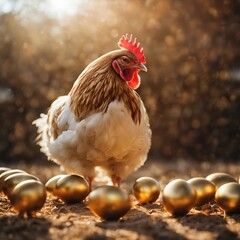 gallina dalle uova d'oro - 644538636