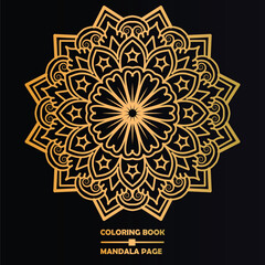 Artistic Flower paper cutting Luxury mandala vector design