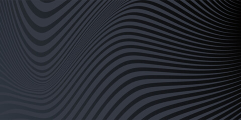Modern black lines abstract background