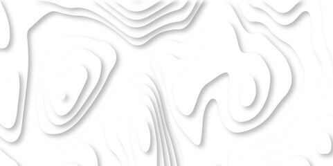 Modern abstract white papercut geometric 3d pattern background, wave and curve abstract background. 3d realistic papercut decoration textured with wavy layers.	
