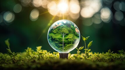Environmental conservation technology and approaching global sustainable ESG by clean energy and power from renewable natural resources
