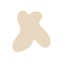 Abstract Beige Shape