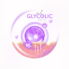 glycolic acid serum Skin Care Cosmetic