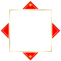 お正月、新春、お祝い、卒業式の雰囲気が感じられるコピースペースのある和風背景