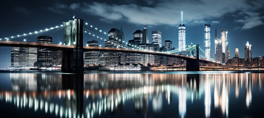 Obraz premium New York City skyline 