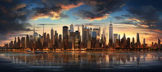 New York City skyline 