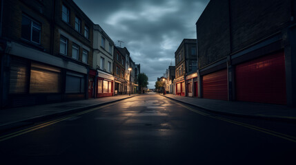 British Twilight An Evening on the Streets of England