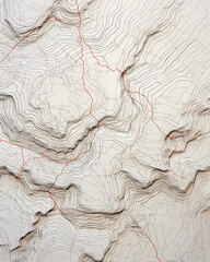 topo map background