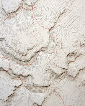 topo map background