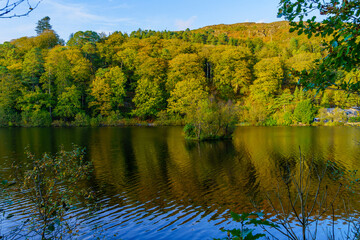 Llyn Mair lake, in Snowdonia National Park