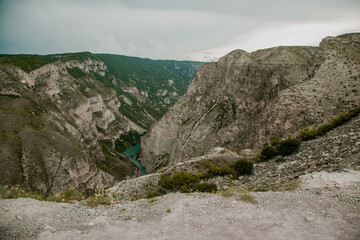 landscape in the mountains