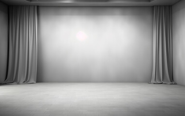 grey empty room studio gradient used for background and display your product