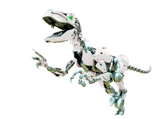 velociraptor robot walking