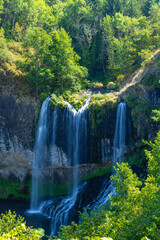 Waterfall Cascade de la Beaume near Agizoux, Haute-Loire, France © Richard Semik