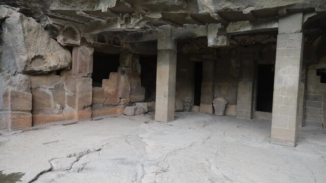 Pitalkhora rock cut Buddhist caves, Gautala Autramghat Wildlife sanctuary, Kannad, Maharashtra