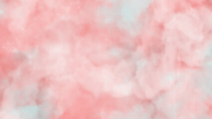 Fototapeta premium Pink watercolor abstract background.