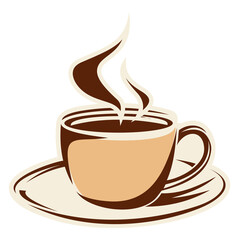 cup of coffee with chocolate, coffee cup Latte and cappuccino