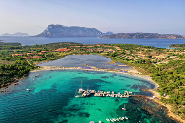 Cala Brandinchi beach in Italy