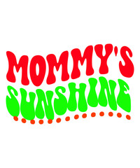 Mommy's Sunshine Retro SVG