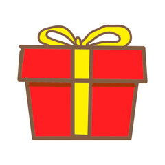 red gift box