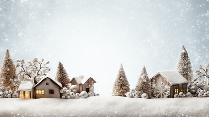 Christmas Elegance.Nordic Christmas.Christmas Serenity.Modern Christmas.Christmas elements with generous copyspace.Festive cheer with a lot of blank space.Whitespace.
