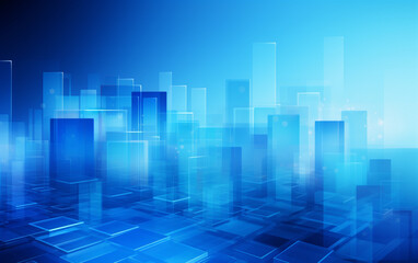 Fototapeta premium Abstract background dark blue with modern corporate concept