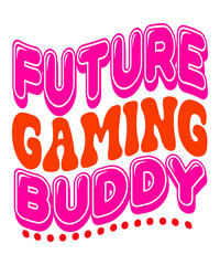 Future Gaming Buddy Retro SVG