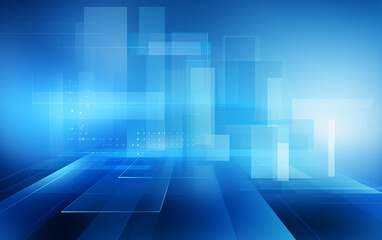 Abstract background dark blue with modern corporate concept