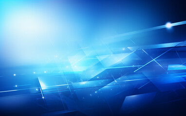Obraz premium Abstract background dark blue with modern corporate concept
