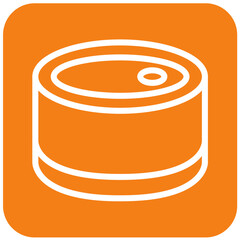 Canned food Vector Icon Design Illustration