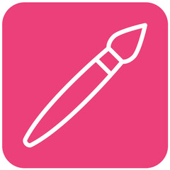 Brush Vector Icon Design Illustration