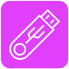 Usb Vector Icon Design Illustration