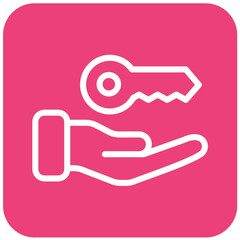 Keys Vector Icon Design Illustration