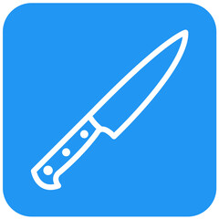 Knife Vector Icon Design Illustration