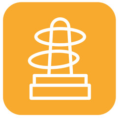 Ring Vector Icon Design Illustration