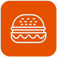 Hamburger Vector Icon Design Illustration