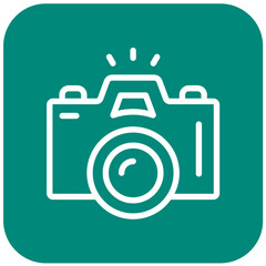 Camera Vector Icon Design Illustration