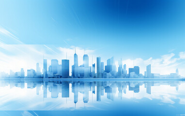 Fototapeta premium Abstract background dark blue with modern corporate concept
