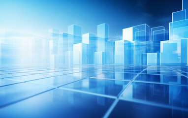 Fototapeta premium Abstract background dark blue with modern corporate concept