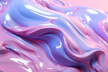 Iridescent holographic gradient background. Psychedelic colourful pattern. Modern artificial image