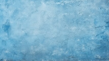 Fototapeta na wymiar abstract grungy blue stucco wall background, generative ai