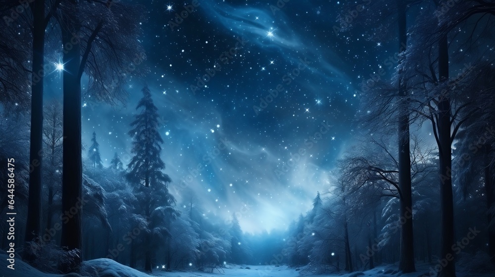 Canvas Prints nebula and galaxies in the night sky wonder in deep space. stunning celestial display in deep space