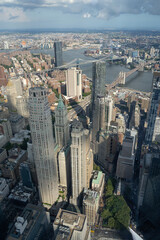 An Aerial View of Manhattan