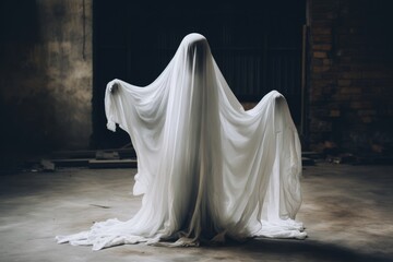 Ghost costume for halloween party