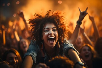 Women in the EDM Crowd