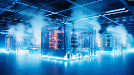 Next-Gen Data Centers, Using Liquid Nitrogen for Efficient Cooling and Energy Conservation