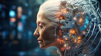 Anti Aging Research, Pioneering the Quest for Immortality - obrazy, fototapety, plakaty